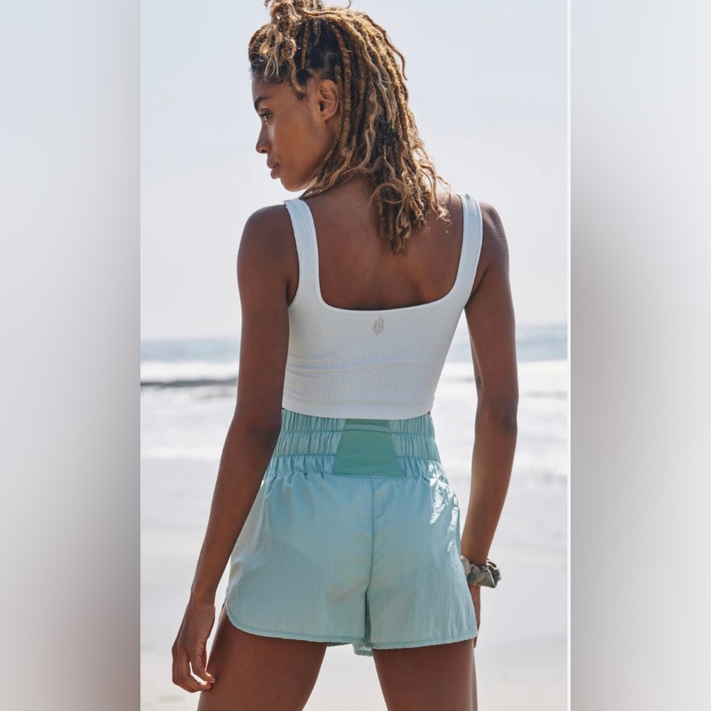 The Way Home Shorts ~  by Free People Movement 
Mint Green  *** NWOT *** - Picture 3 of 14